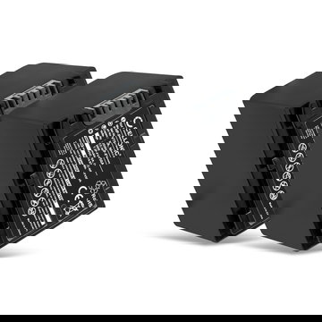 2x Batterie 2050mAh pour appareil photo - Remplacement modèle NP-FV50