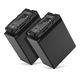 2x 7800mAh 7.4V