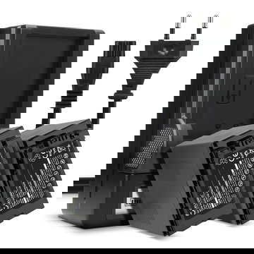 2x Batterie VW-VBD58 VW-VBD29 + Chargeur pour Panasonic HC-X1 HC-X1000 HC-MDH3 de CELLONIC