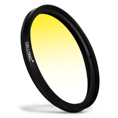 Kleurverloopfilter Gradient filter Geel voor Ø 37mm