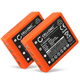 2x Accu BA223000, BA223030, FUB6 2000mAh