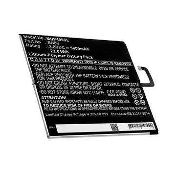 Batterie de remplacement neuve BN60 de 5800mAh pour tablette Xiaomi Mi Pad 4 / M1806D9E / M1806D9W