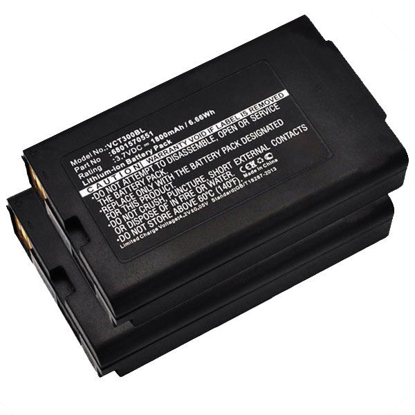 2x Vectron Mobilepro Accu Batterij 1800mAh van subtel