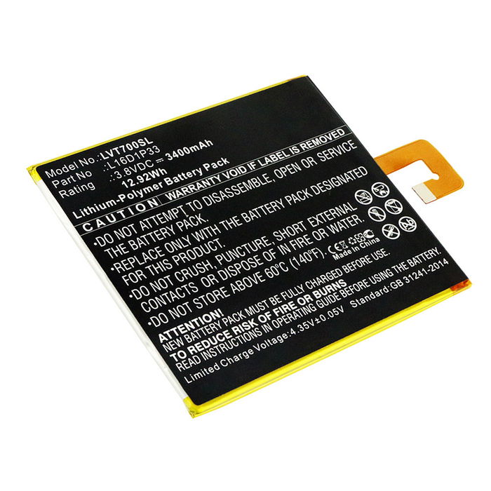 Lenovo L16D1P33 Batterie 3400mAh de subtel