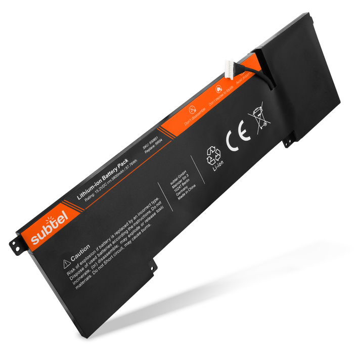 Batterij voor HP Omen 15-5000, 15t-5200, 15t-5100, RR04XL, RR04 Laptop - 3800mAh 15.2V 