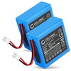 2x Batterie 700mAh