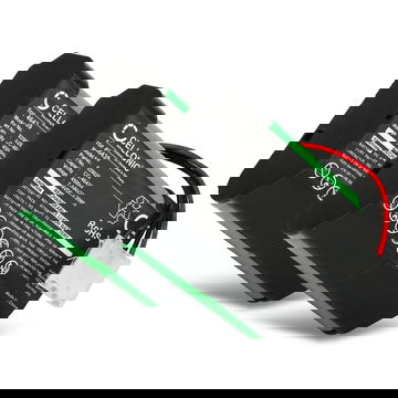 2x Accu voor Vorwerk Kobold VR100, VX100 (Vorwerk 46439) 4500mAh van CELLONIC