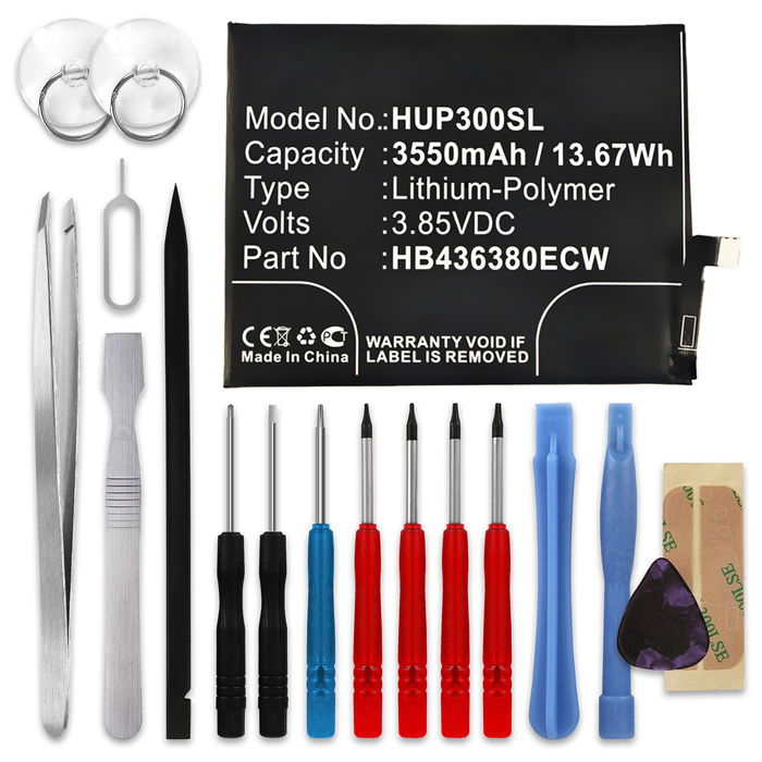 Huawei P30 Accu Batterij + Schroevendraaier-set 3550mAh van CELLONIC