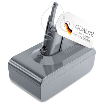 Batterie pour Dyson V8, V8 Absolute, V8 Animal, V8 Animal Exclusive, V8 Fluffy, V8 Range (Dyson 215681), SV10, SV25 4000mAh - Batterie à vis - de CELLONIC (Not suitable for wall charger)