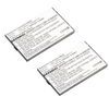 2x Batterie 1850mAh