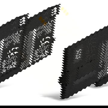 2x Accu voor Siemens Gigaset SL55, SL2, SL560, SL550, MC60, C55, M55, S55, A55 EBA-510 (850mAh, 3.7V) van CELLONIC