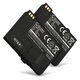 2x Accu EBA-510 850mAh