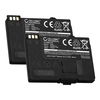 2x Batterie 850mAh