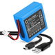 1x Accu 112-0410, LB-105 700mAh + USB Kabel