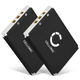 2x 1000mAh 3.7V
