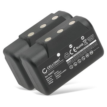 2x Batterie IMET BE5000, I060-AS037, M550S Wave L, Wave S AS037 (2000mAh, 2.4V) de CELLONIC