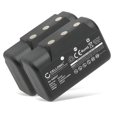2x Batterie IMET BE5000, I060-AS037, M550S Wave L, Wave S AS037 (2000mAh, 2.4V) de CELLONIC