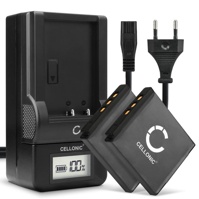 2x FujiFilm NP-50A Accu Batterij + Oplader 700mAh van CELLONIC