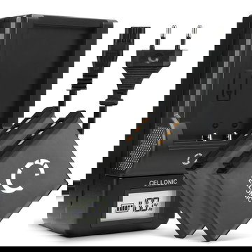 Pack de 2x batteries NP-50 NP-50A 700mAh pour appareil photo Fujifilm Fuji X10 X20 XF1 XP200 XP150 XP100 Instax SQ10 Instax Share SP-3 F100ER F550EXR F600EXR - Avec chargeur et câble d'alimentation