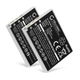 2x Accu EN-EL8 650mAh