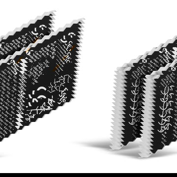 2x Batterie 650mAh pour appareil photo Nikon Coolpix S9, S1, S2, S3 - Remplacement modèle EN-EL8