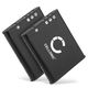 2x Accu NP-BK1 770mAh