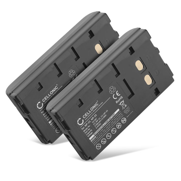 2x Sony CCD-TRV11E Batterie