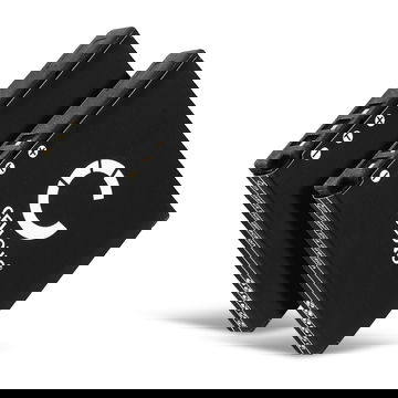 2x DB-70,BP-DC6 accu voor Ricoh Caplio CX1, Caplio CX2, Caplio R6, Caplio R7, Caplio R8, Caplio R10, Leica C-Lux 2, C-Lux 3 - 1050mAh vervangende accu voor camera