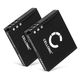 2x 1050mAh 3.7V
