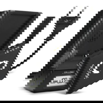 Pack de 2x batteries DB-110 1100mAh pour appareil photo Ricoh GR III G900 G900SE GR IIIx WG-6 - Avec chargeur et câble d'alimentation