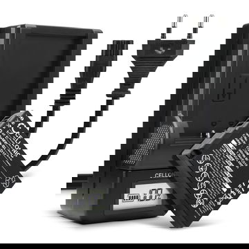 2x Accu voor Panasonic Lumix DMC-GX1 Lumix DMC-G3 Lumix DMC-GF2 Lumix DMC-ZS7 Lumix DMC-TS2 camera - DMW-BLD10 900mAh + Oplader DMW-BLD10 Vervangende batterij fototoeste, oplader, oplaadkabel