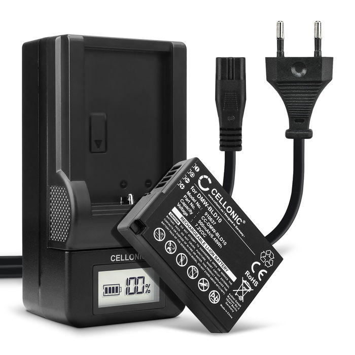 2x Panasonic Lumix DMC-G3 Batterie