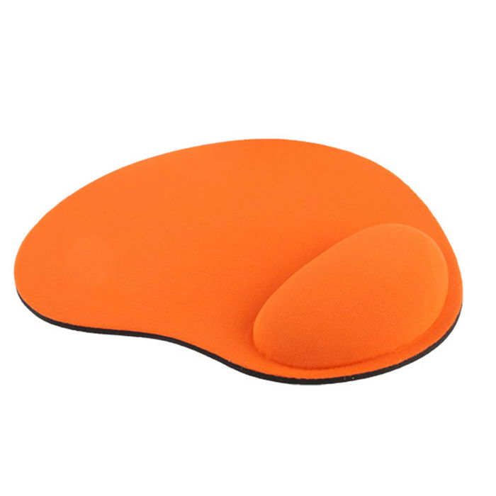 Ergonomische Mousepad met foam-polstootkussen - oranje