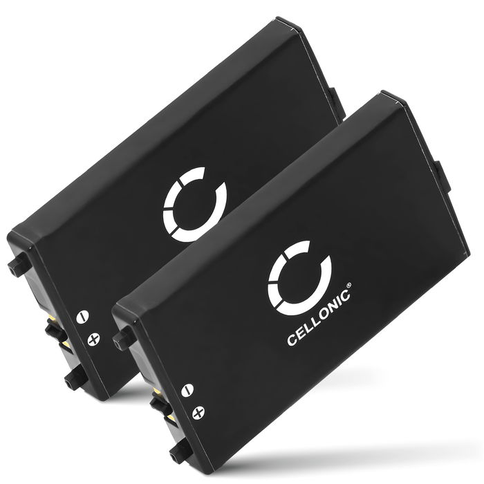 2x Batterij voor Nintendo DS NTR-003 (800mAh, 3.7V) van subtel