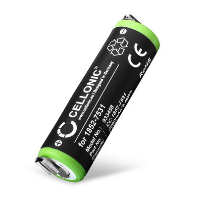 Batterij voor Moser ChroMini 1591, 1591B, 1591Q, Easy Style 1881, Ermila Bella 1591B 2000mAh van CELLONIC