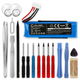 1x Accu GSP872693 01, GSP872693 03A 3000mAh + Schroevendraaier-set