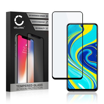 Protection d'écran en verre pour smartphone Xiaomi Redmi Note 9 Pro / Note 9 Pro Max / Note 9S (3D Case-friendly, haute résistance 9H, 0,33mm, Full Glue)