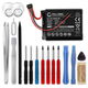 1x 600mAh 3.7V + kit d'outils 17pcs