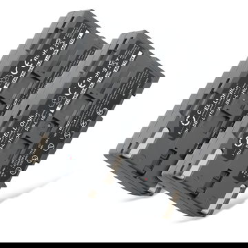 2x Batterie 1850mAh pour appareil photo Samsung MD 9014, SC-L810, SC-L860 - Remplacement modèle SB-L110A L160 L320 L480