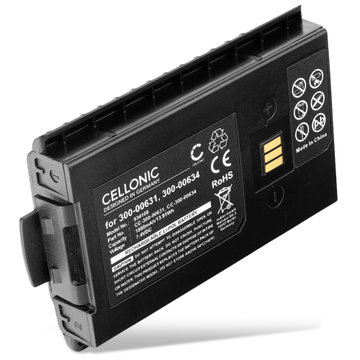 Batterij compatibel met Sepura STP9000, STP8000, SC2020, SC20, SC21, STP9038, STP8038 - 300-00631, 300-00634, 300-00635 1880mAh vervangende accu reservebatterij extra energie