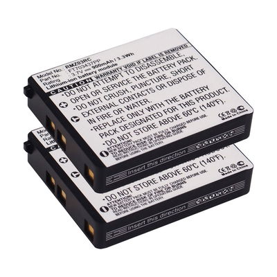 2x Batterie FT703437PP 900mAh pour Razer Mamba (RC03-001201) -