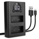 Dual Charger + USB Cable