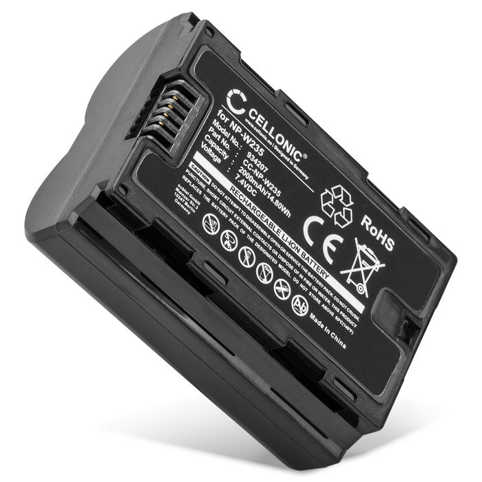 Fuji NP-W235 Batterie 2000mAh de subtel
