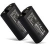 2x Batterij 1100mAh