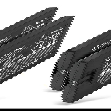 2x Batterij voor Ring Intercom, Ring Stick Up Cam, Ring Spotlight Cam, Ring Video Doorbell 2 6400mAh van CELLONIC