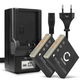 2x Accu NP-40 700mAh + Oplader