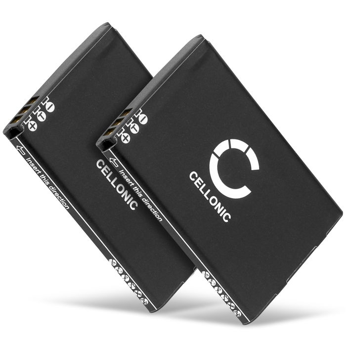 2x Nokia 2720 Flip Batterij 1500mAh van Cellonic