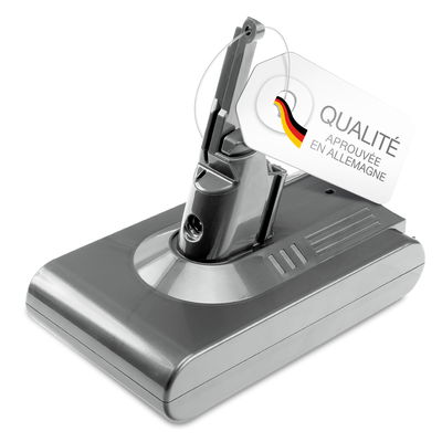 Batterie pour Dyson V8, V8 Absolute, V8 Animal, V8 Animal Exclusive, V8 Fluffy, (Dyson 215681, VE6), SV10, SV25 3000mAh de CELLONIC - Batterie à vis