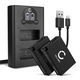 2x Battery (950mAh, 7.4V) + Dual Charger