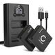 2x 730mAh 7.4V + Chargeur Double